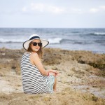 striped dress, what to wear to the beach, beach dresses