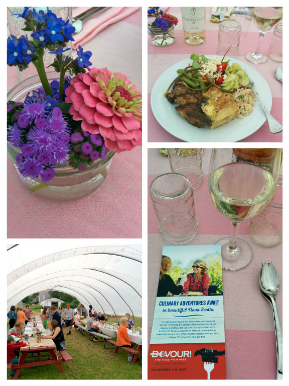 TapRoot table setting Collage