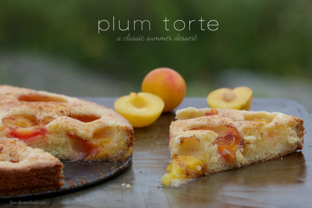 plum torte