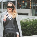 monochrome dressing, canadian style blogger, celine sungalsses