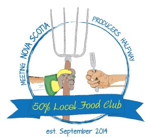 50% Local Food Club Logo