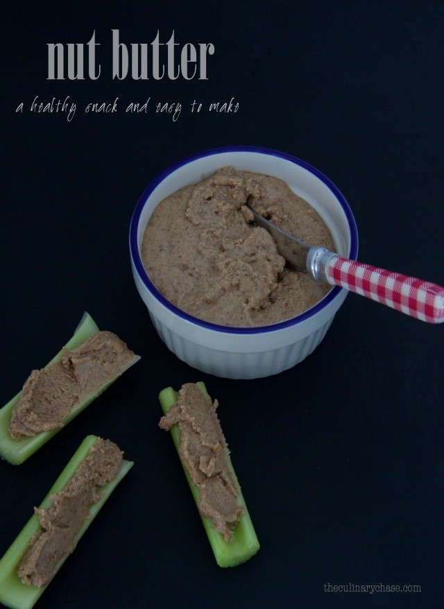 nut butter - easy to make