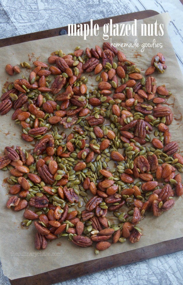 maple glazed nuts