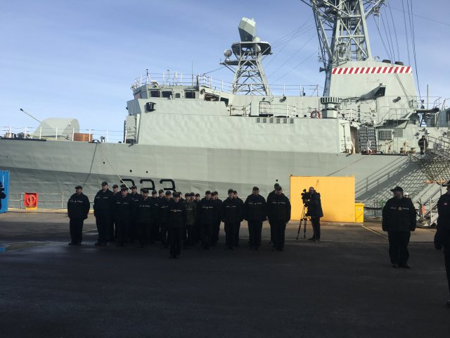 FELEX Finished – HMCS Toronto Handed back to RCN