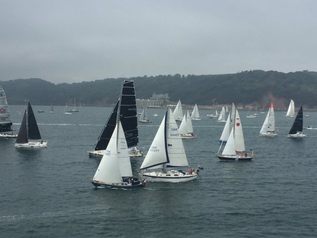Sailing Race in Trouble