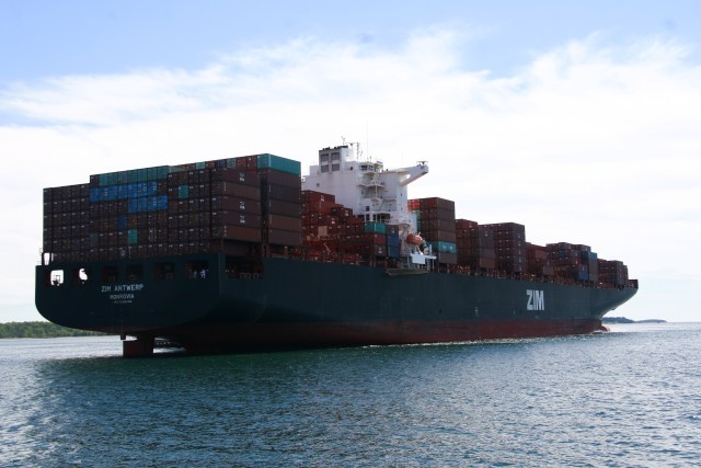 Biggest Container Ship Yet, And First 10,000+ TEU