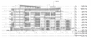 Proposed 9-story development on Prince Albert Road. and Glenwood Avenue.