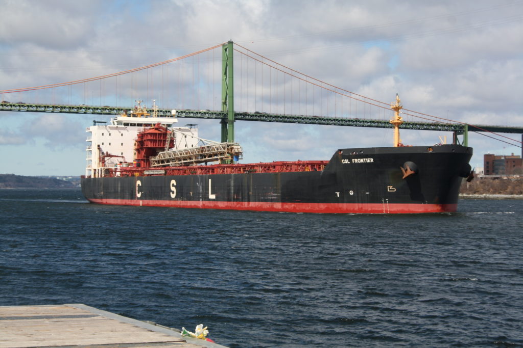 CSL Frontier sails from National Gypsum