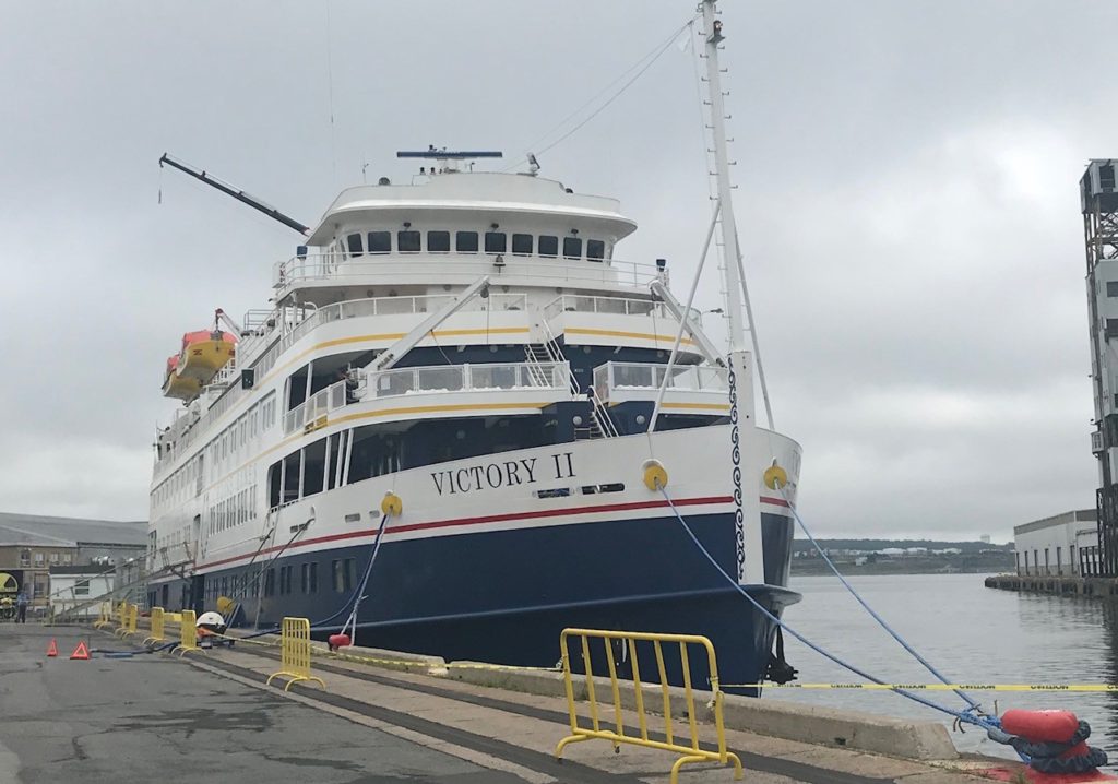 Maiden Call for Cruise Ship Victory II