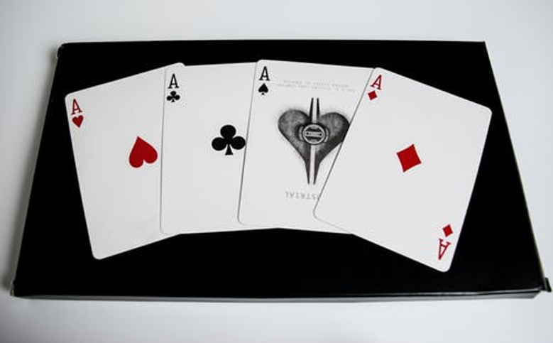 Four Ace Game Cards